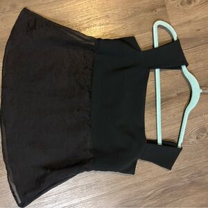 Abercrombie & Fitch Black Sleeveless Blouse